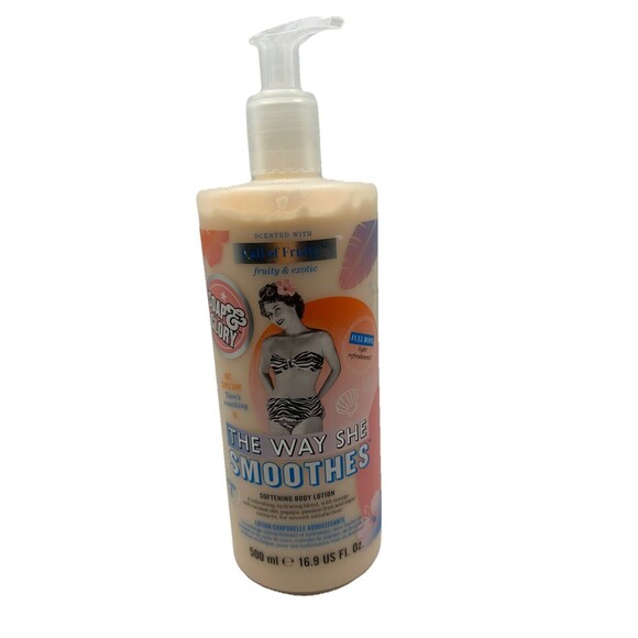 Soap And Glory The Way She Smoothes Softening Body Lotion Call Of Fruity Scent - Picture 1 of 5